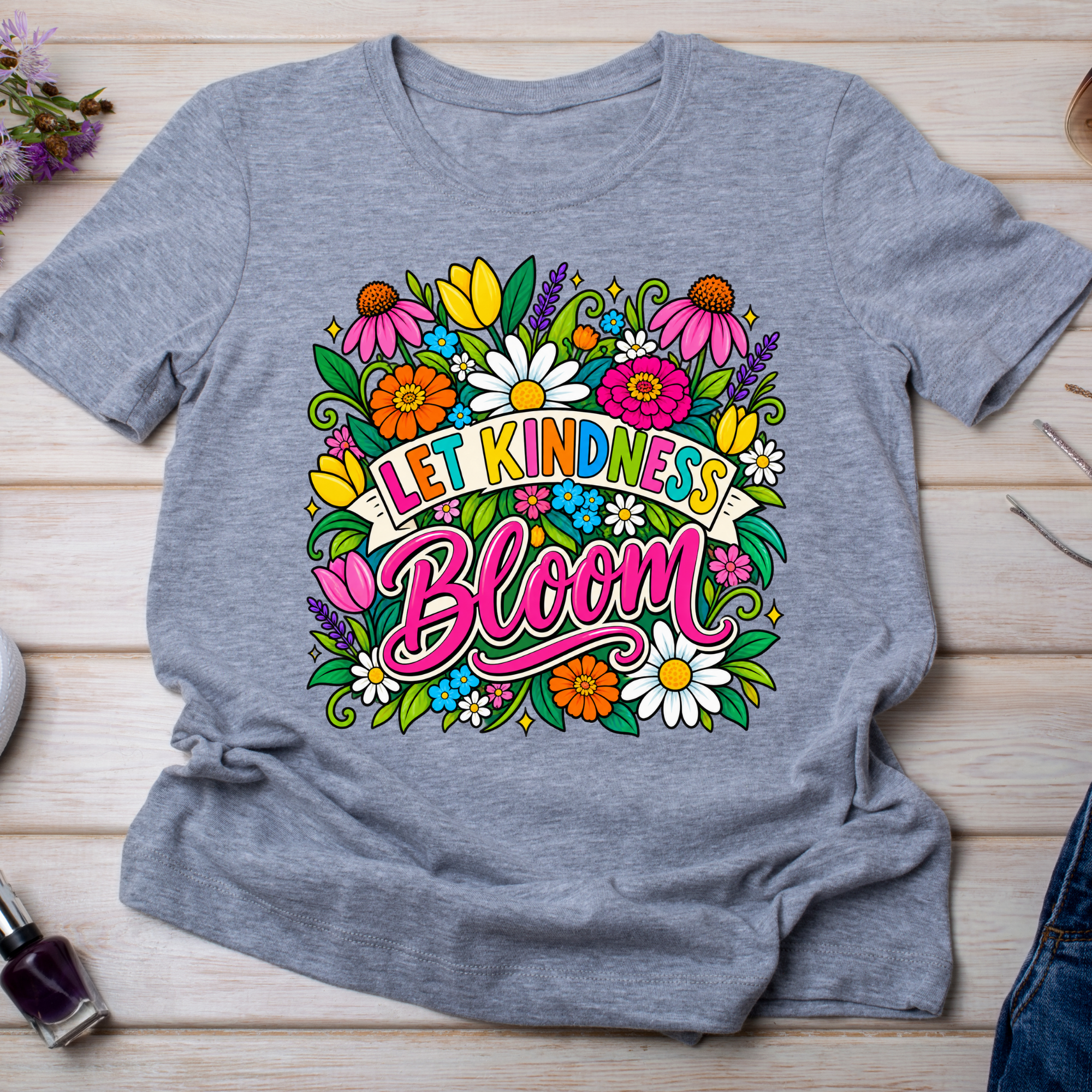 Let Kindness Bloom Floral