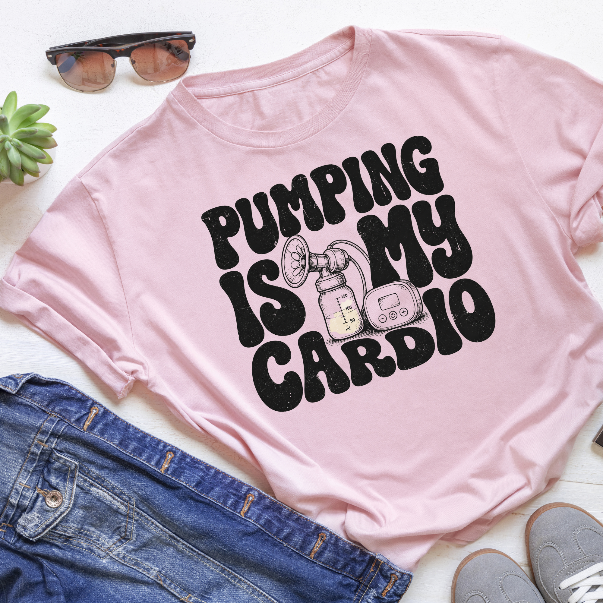 Pumping Is My Cardio Tee