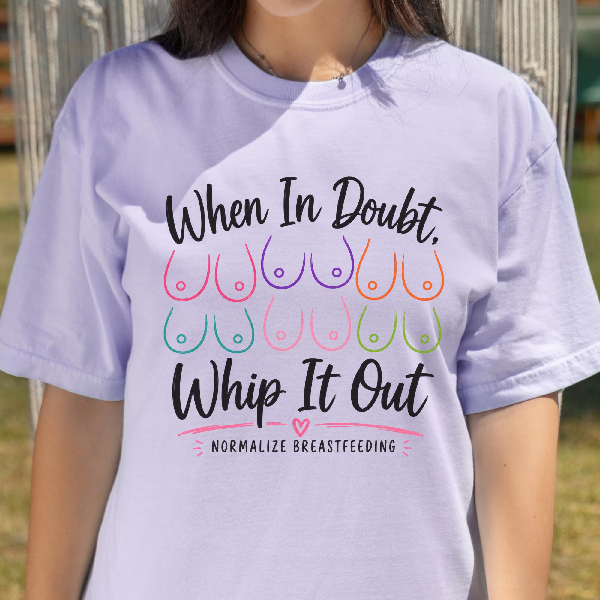 When In Doubt, Whip It Out Tee