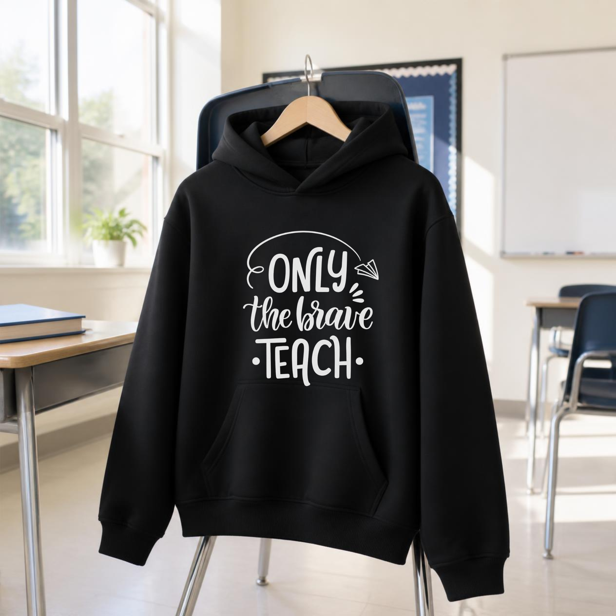 Only the Brave Teach Hoodie