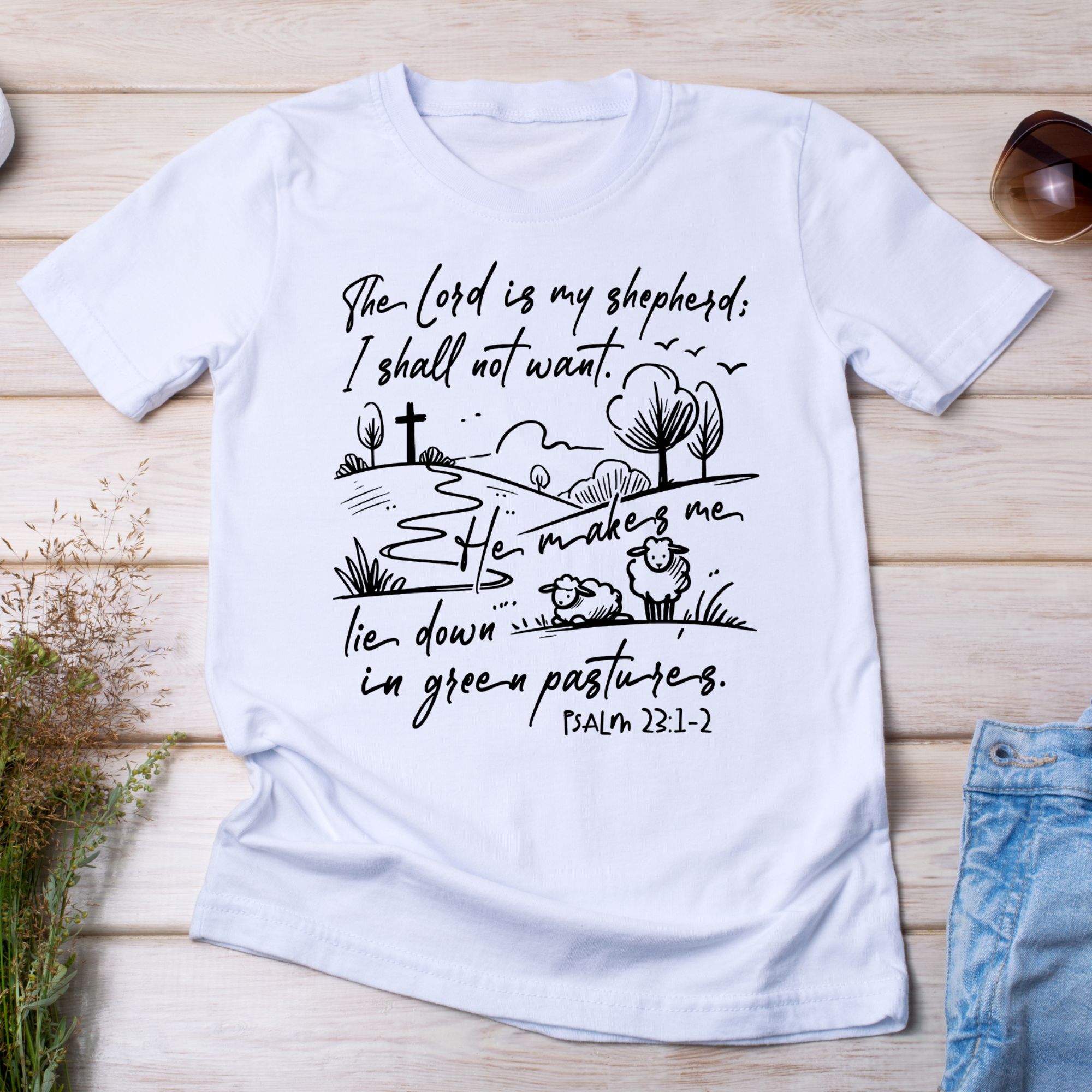 Psalm 23:1–2 "The Lord Is My Shepherd"