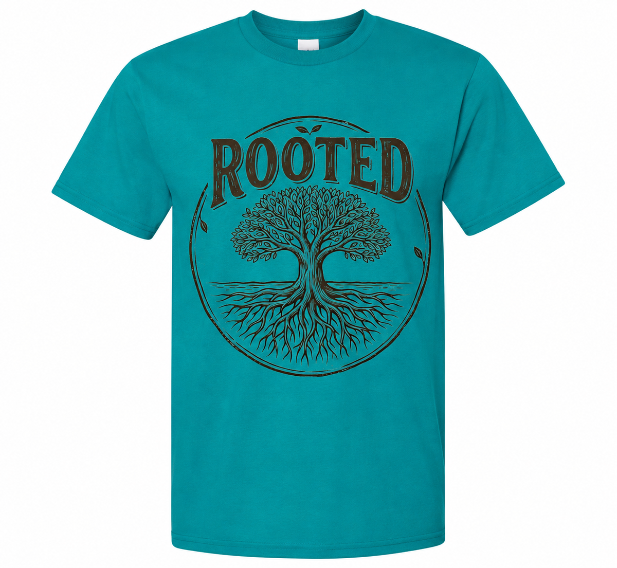 Custom Rooted Tree Tee